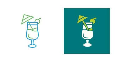 icono de vector de coctel