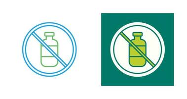 No Liquids Vector Icon