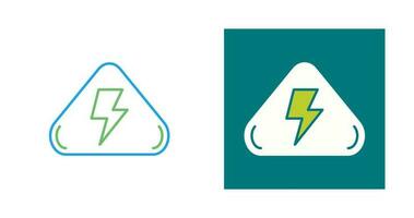 Electrical Hazard Vector Icon