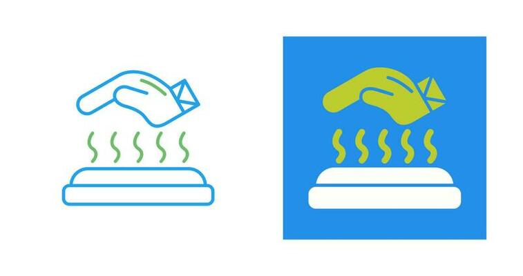 Hot Surface Vector Icon