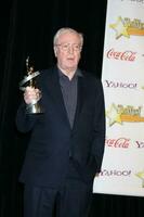 Michael Caine in the Press Room of the ShoWest Awards Gala at the Paris Hotel  Casino in Las Vegas NV on April 2 2009 2009 Kathy Hutchins Hutchins Photo