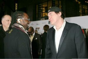 william  Quentin Tarantino Movies Rock Arrivals 2007 Kodak Theater Los Angeels CA December 2 2007 2007 Kathy Hutchins Hutchins Photo