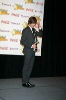 Zac Efron in the Press Room of the ShoWest Awards Gala at the Paris Hotel  Casino in Las Vegas NV on April 2 2009 2009 Kathy Hutchins Hutchins Photo