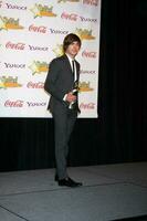 Zac Efron in the Press Room of the ShoWest Awards Gala at the Paris Hotel  Casino in Las Vegas NV on April 2 2009 2009 Kathy Hutchins Hutchins Photo