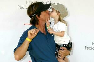 Kevin Sorbo  daughter arriving at the A Time for Heroes Pediatric AIDS 2008 benefit at the Veterans Administration grounds Westwood CA June 8 2008 2008 Kathy Hutchins Hutchins Photo