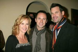 William deVry  his guest  Tuc Watkins Heather Tom Annual Christmas Party at her Home December 8 2007 Glendale CA 2007 Kathy Hutchins Hutchins Photo