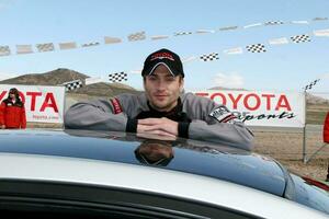 Daniel Goddard Toyota ProCelebrity Race Lancaster Training The Willows Lancaster CA March 15 2008 2008 Kathy Hutchins Hutchins Photo