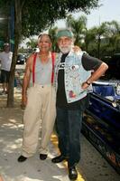 Cheech Marin  Tommy Chong arriving at the Cheech  Chong Press Conference in West Hollywood CA on July 30 2008 2008 Kathy Hutchins Hutchins Photo