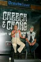 Cheech Marin  Tommy Chong Cheech  Chong Press Conference in West Hollywood CA on July 30 2008 2008 Kathy Hutchins Hutchins Photo