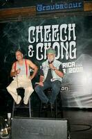 Cheech Marin  Tommy Chong Cheech  Chong Press Conference in West Hollywood CA on July 30 2008 2008 Kathy Hutchins Hutchins Photo