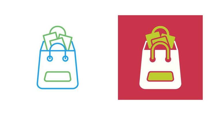 Shopping Bag Vector Icon
