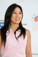 Michelle Kwan arriving at the National Kidney Foundation Celebrity Golf Classic at the Lakeside Lakeside Golf Club in Burbank CA onMay 4 2009 2009 Kathy Hutchins Hutchins Photo