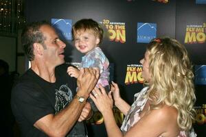 Lloyd Eisler  Kristy Swanson with their son Magnus arriving at the premiere of Fly Me To The Moon at the Directors Guild Theater in Los Angeles CA August 3 2008 2008 Kathy Hutchins Hutchins Photo