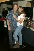 Wendy  Beau Bridges GBK Emmy Gifting Suite Hollywood Roosevelt Hotel Los Angeles CA September 13 2007 2007 Kathy Hutchins Hutchins Photo