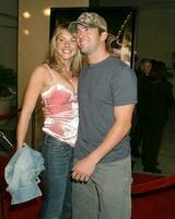 Lucas Black and fiance Jarhead Premiere ArcLight Theater Los Angeles CA October 27 2005 2005 Kathy Hutchins Hutchins Photo