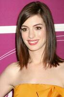 Anne Hathaway arriving at the 1st Annual Varietys Power of Women Luncheon Beverly Wilshire Four Season Hotel Los Angeles CA September 24 2009 2009 Kathy Hutchins Hutchins Photo