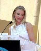 Cameron Diaz at the Cameron Diaz Star on the Hollywood Walk of Fame Ceremony in front of the Egyptian Theater on June 22 2009 2009 Kathy Hutchins Hutchins Photo