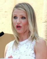 Cameron Diaz at the Cameron Diaz Star on the Hollywood Walk of Fame Ceremony in front of the Egyptian Theater on June 22 2009 2009 Kathy Hutchins Hutchins Photo