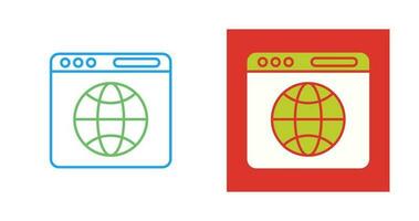 Browser Vector Icon