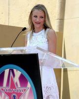 Cameron Diaz at the Cameron Diaz Star on the Hollywood Walk of Fame Ceremony in front of the Egyptian Theater on June 22 2009 2009 Kathy Hutchins Hutchins Photo