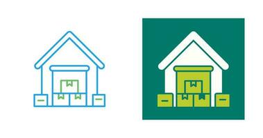 Warehouse Vector Icon