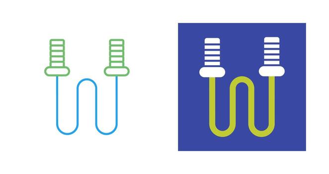 saltando icono de vector