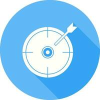 Target Location Vector Icon