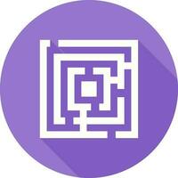 Maze Vector Icon