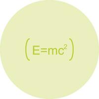 Formula Line Icon vector