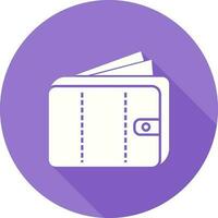 Mony in voilet Vector Icon