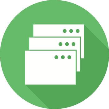 Tabs Vector Icon
