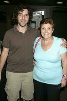 David Krumholtz  Mother Judy GBK Emmy Gifting Suite Hollywood Roosevelt Hotel Los Angeles CA September 13 2007 2007 Kathy Hutchins Hutchins Photo