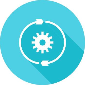 icono de vector de configuración de conversión