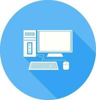 Computer Vector Icon