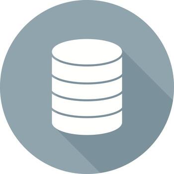 icono de vector de base de datos