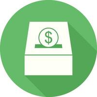 Charity Box Vector Icon