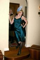 EXCLUSIVE Nicholle Tom at Heather Toms Annual Christmas Party at her home in Glendale CA on December 13 2008 2008 Kathy Hutchins Hutchins Photo EXCLUSIVE