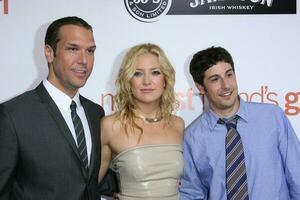 Dane Cook Kate Hudson Jason Biggs arriving at the Premiere of My Best Friends Girl at the ArcLight Theater in Los Angeles CA on September 15 2008 2008 Hutchins Photo