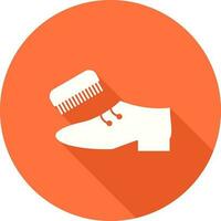 Shoe Polishing Vector Icon