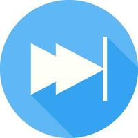 Move to End Vector Icon