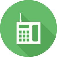 Wireless Landline Phone Vector Icon