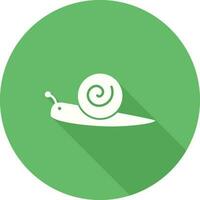 icono de vector de caracol