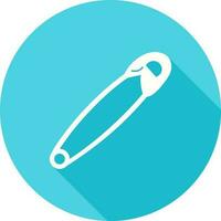 Safety Pin Vector Icon