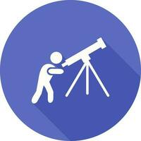 Adjusting Telescope Vector Icon