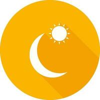 Sun and Planets Vector Icon