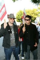 Graham Shiels  Galen Gering Soap Opera AFTRA Actors Support Writers Guild of America Strike CBS Television City December 17 2007 Los Angeles CA 2007 Kathy Hutchins Hutchins Photo