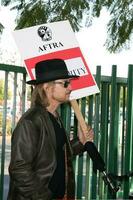 Stephen Nichols Soap Opera AFTRA Actors Support Writers Guild of America Strike CBS Television City December 17 2007 Los Angeles CA 2007 Kathy Hutchins Hutchins Photo