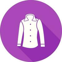 icono de vector de camisa formal