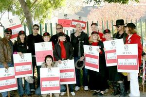 Soap Actors Soap Opera AFTRA Actors Support Writers Guild of America Strike CBS Television City December 17 2007 Los Angeles CA 2007 Kathy Hutchins Hutchins Photo