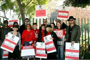 Soap Actors  Writers Soap Opera AFTRA Actors Support Writers Guild of America Strike CBS Television City December 17 2007 Los Angeles CA 2007 Kathy Hutchins Hutchins Photo